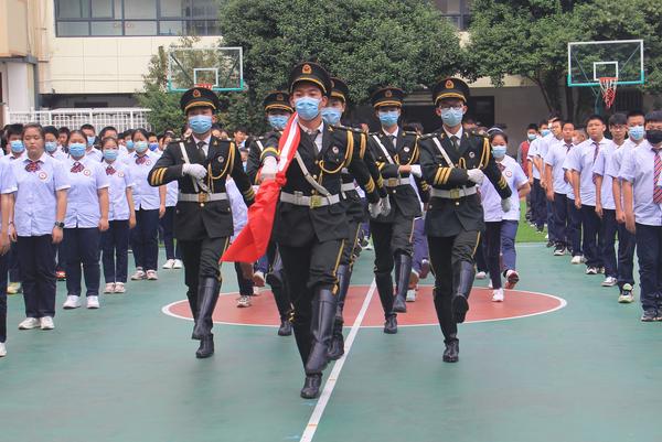 国旗护卫队之星升旗任务 国旗护卫队之星升旗任务